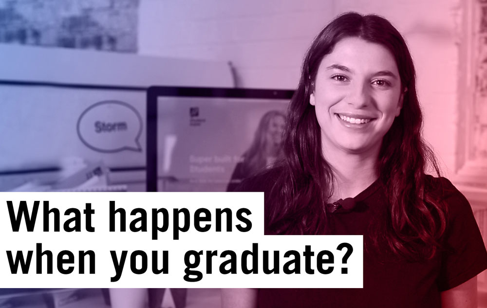 What happens when you graduate?
